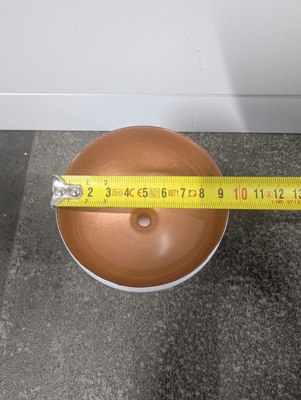 33x Koperkleurige Coupe Glazen - Ideaal voor Feesten, Ophalen, Goud, Glas, Overige typen