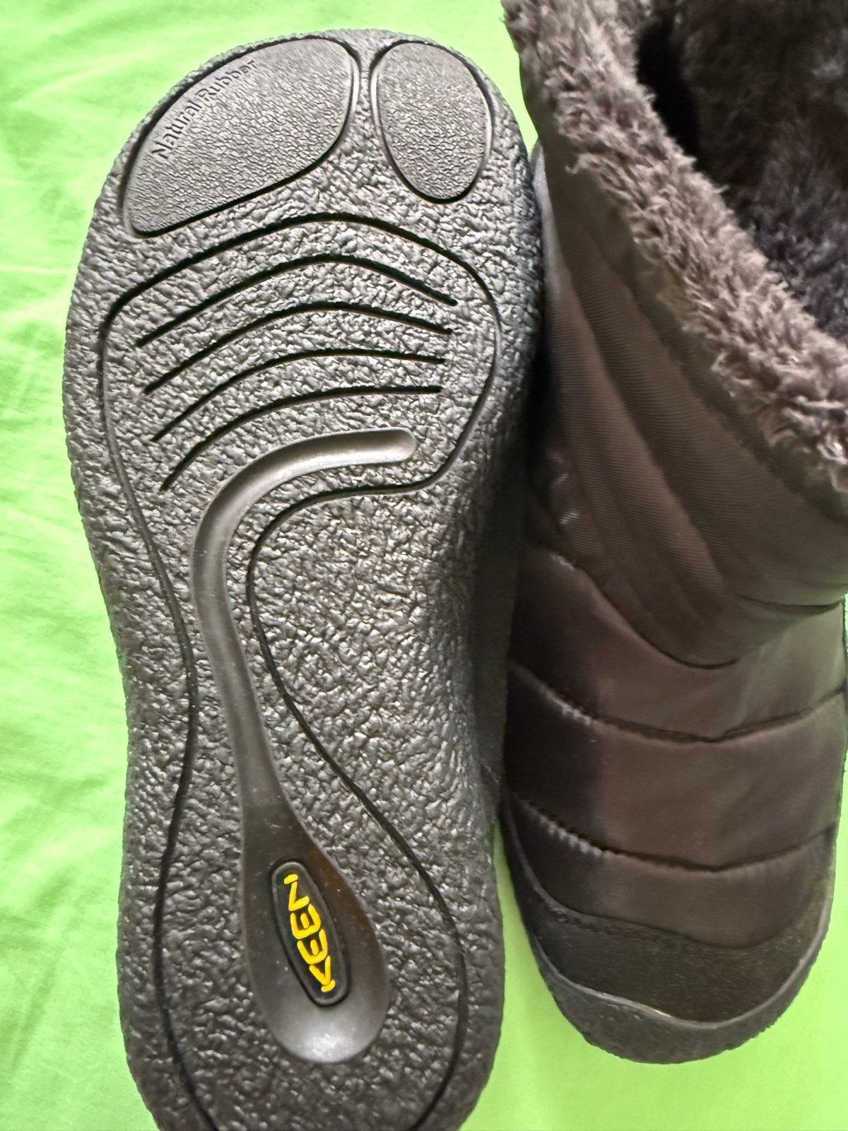 Keen Women's Boulevard Powder Fold Down Boots, Kleding | Dames, Ophalen, Zwart, Lage of Enkellaarzen, Nieuw