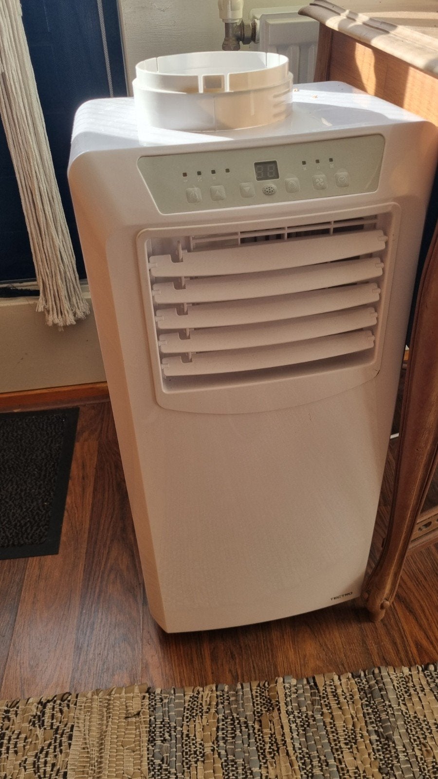 Tectro TP 2020 Mobiele Airco - Koelen en Ontvochtigen, Witgoed en Apparatuur, Ophalen, Minder dan 60 m³, 3 snelheden of meer, Koelen en Ontvochtigen