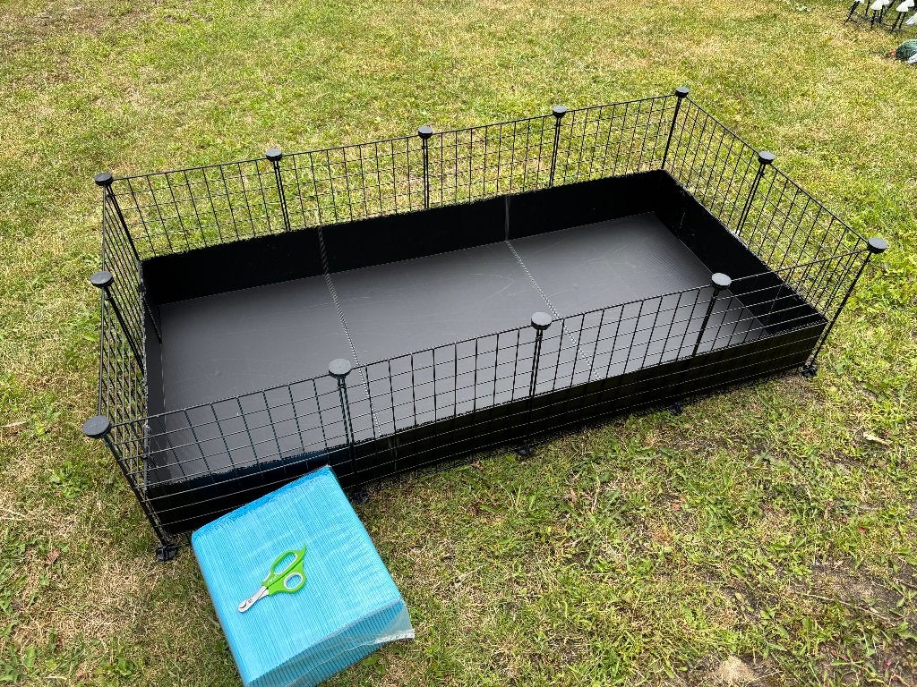 Caviakooi draadkubus + toebehoren, Kooi, Cavia, Ophalen, Minder dan 60 cm