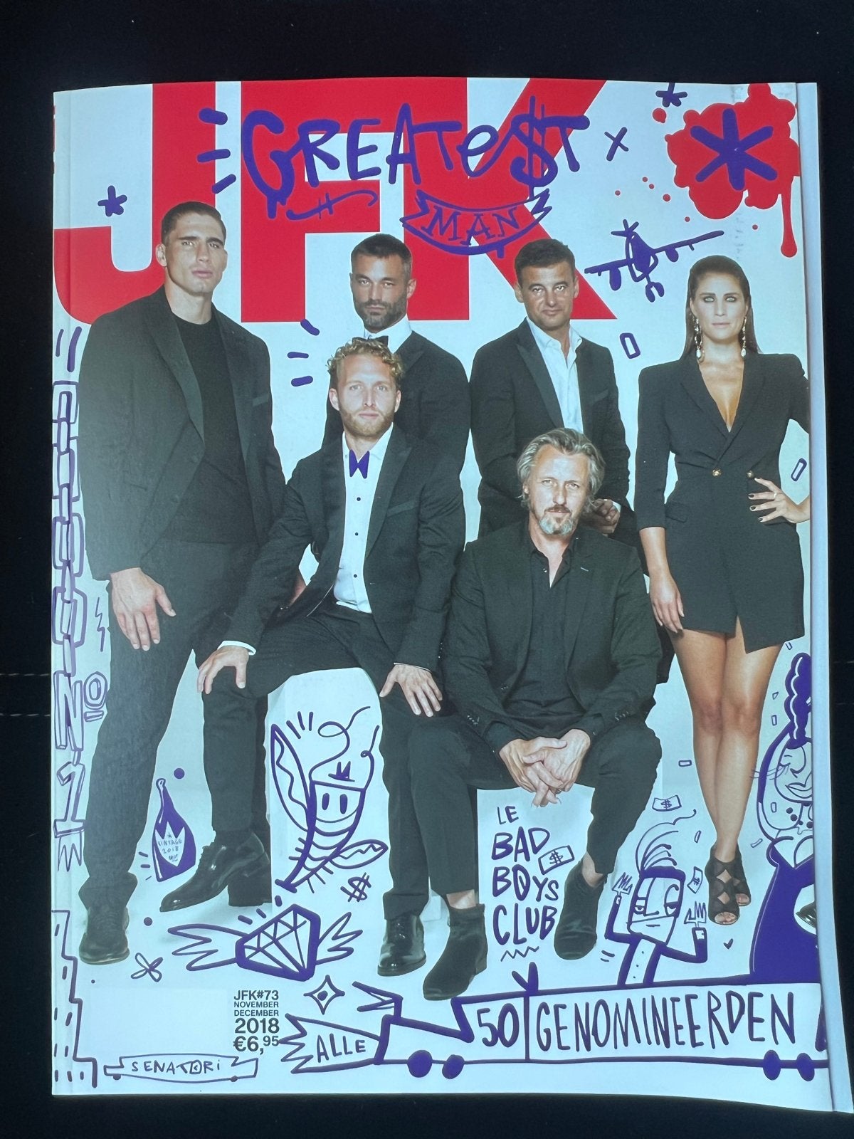 JFK Magazine #73 - November 2018 - Greatest Manz, Ophalen of Verzenden, Zo goed als nieuw, Glossy