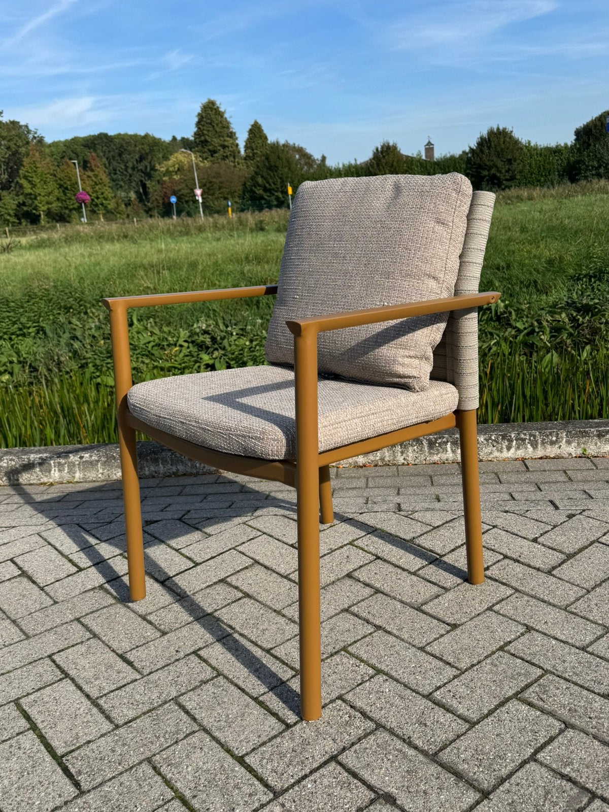 Partij van 4 dining stoelen van 4 Seasons outdoor, Ophalen, Zo goed als nieuw