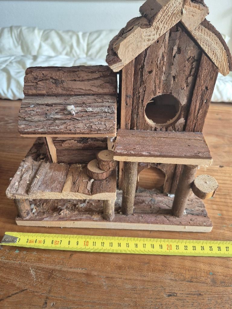 hamster knaagdier huisjes, Overige typen, Minder dan 75 cm, Zo goed als nieuw, Muis