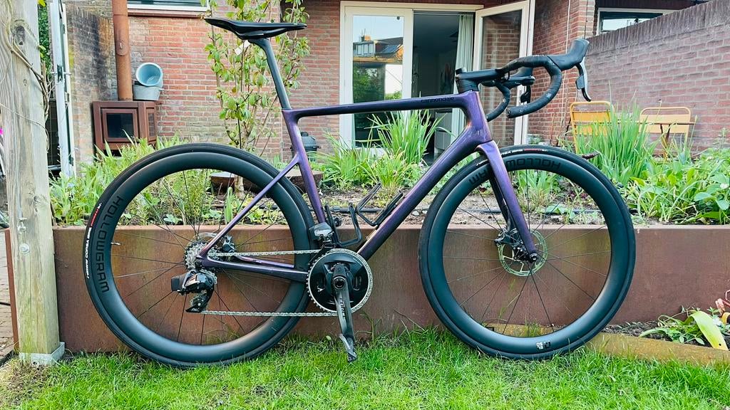 Cannondale Supersix EVO3 hi-mod - rainbow trout - maat 56, Fietsen en Brommers, 28 inch, Carbon, Heren, Zo goed als nieuw