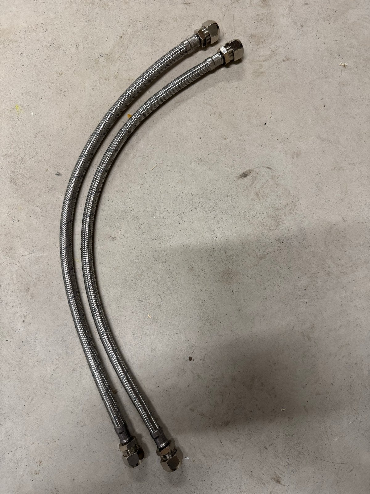 Flexibele aansluitslangen voor kraan of boiler, Ophalen of Verzenden, Nieuw, Chroom, Overige typen