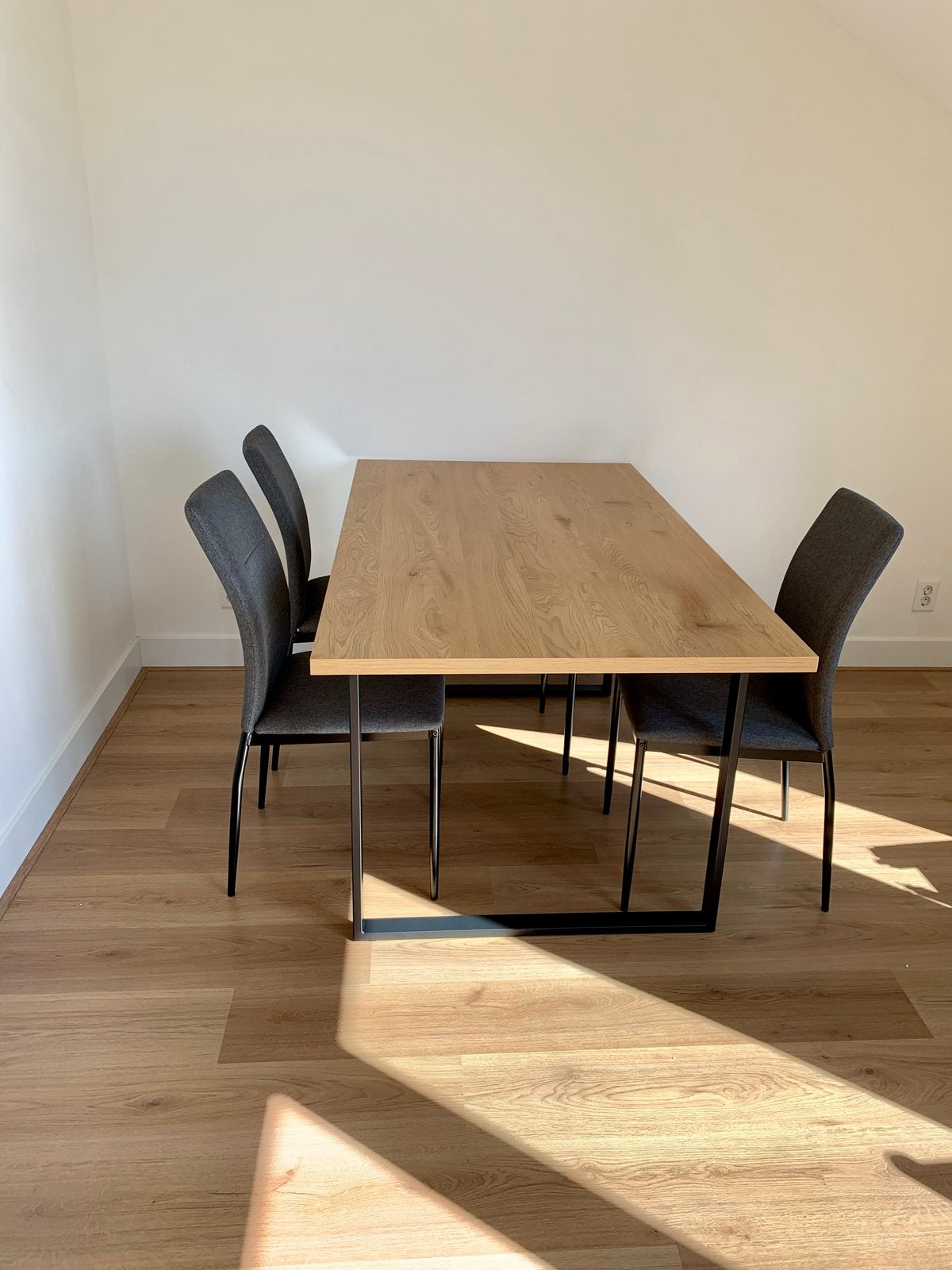 Tafel Jysk Aabenraa 90 x 160, Ophalen, 50 tot 100 cm, Zo goed als nieuw, 150 tot 200 cm