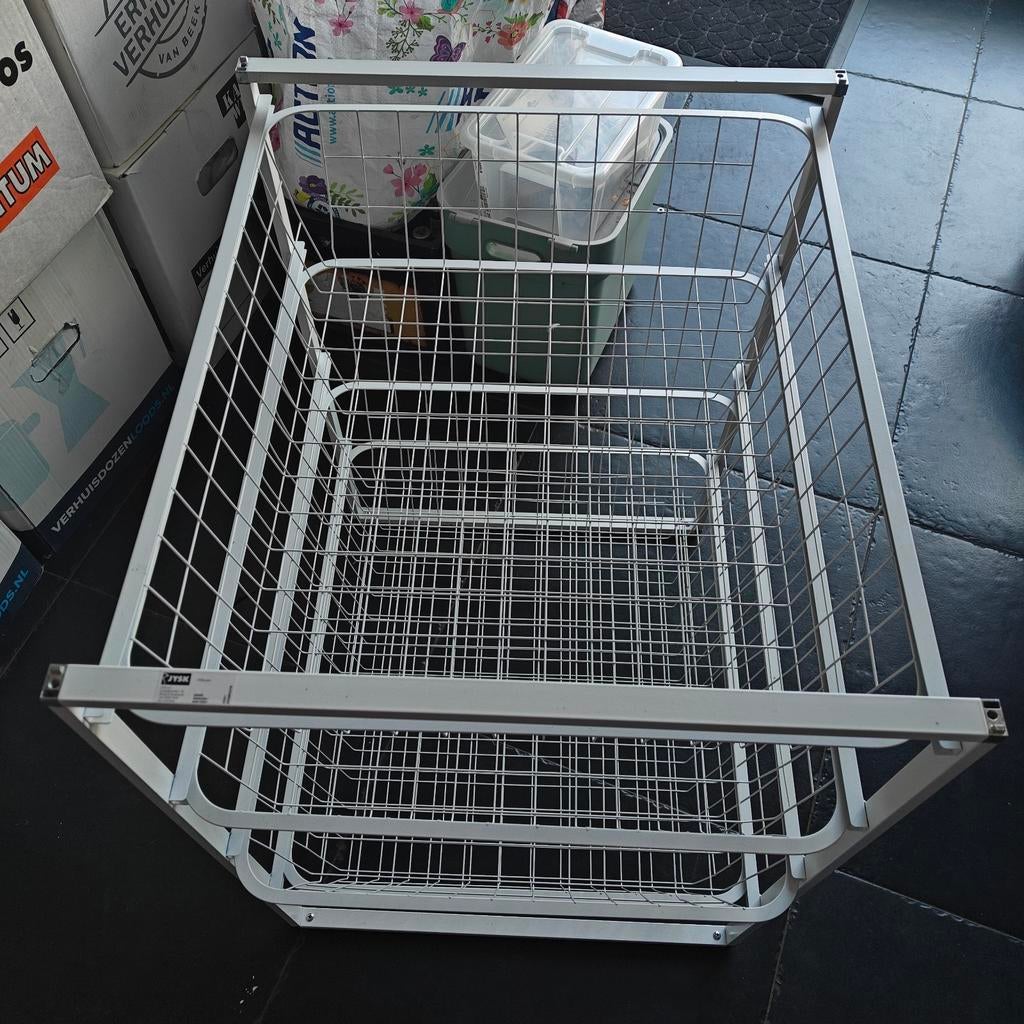 Jysk garderobe onderdeel met 3 laden, Ophalen, 50 tot 100 cm, 3 of 4 laden, Minder dan 100 cm