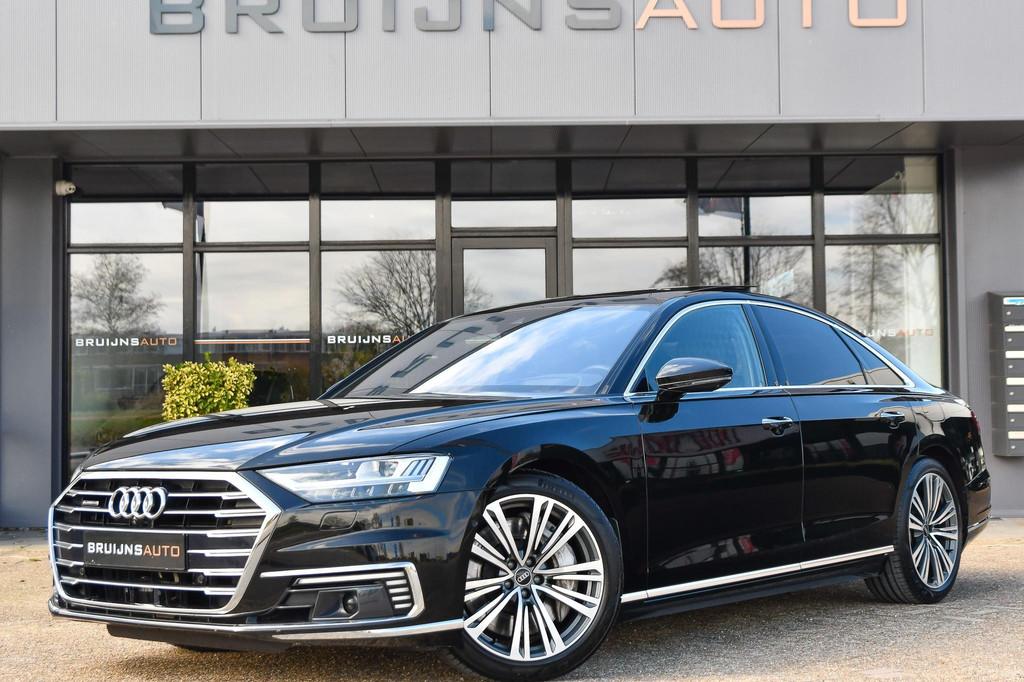 Audi A8 60 TFSI e quattro Pro Line Plus |Pano|B&O|Head-up|, Automaat, 14 kWh, 2995 cc, Zwart