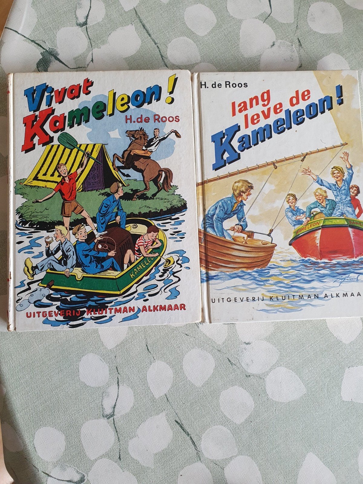 Vivat Kameleon! & Lang leve de Kameleon! - H. de Roos, Boeken, Ophalen of Verzenden, Gelezen, H. de Roos, Fictie