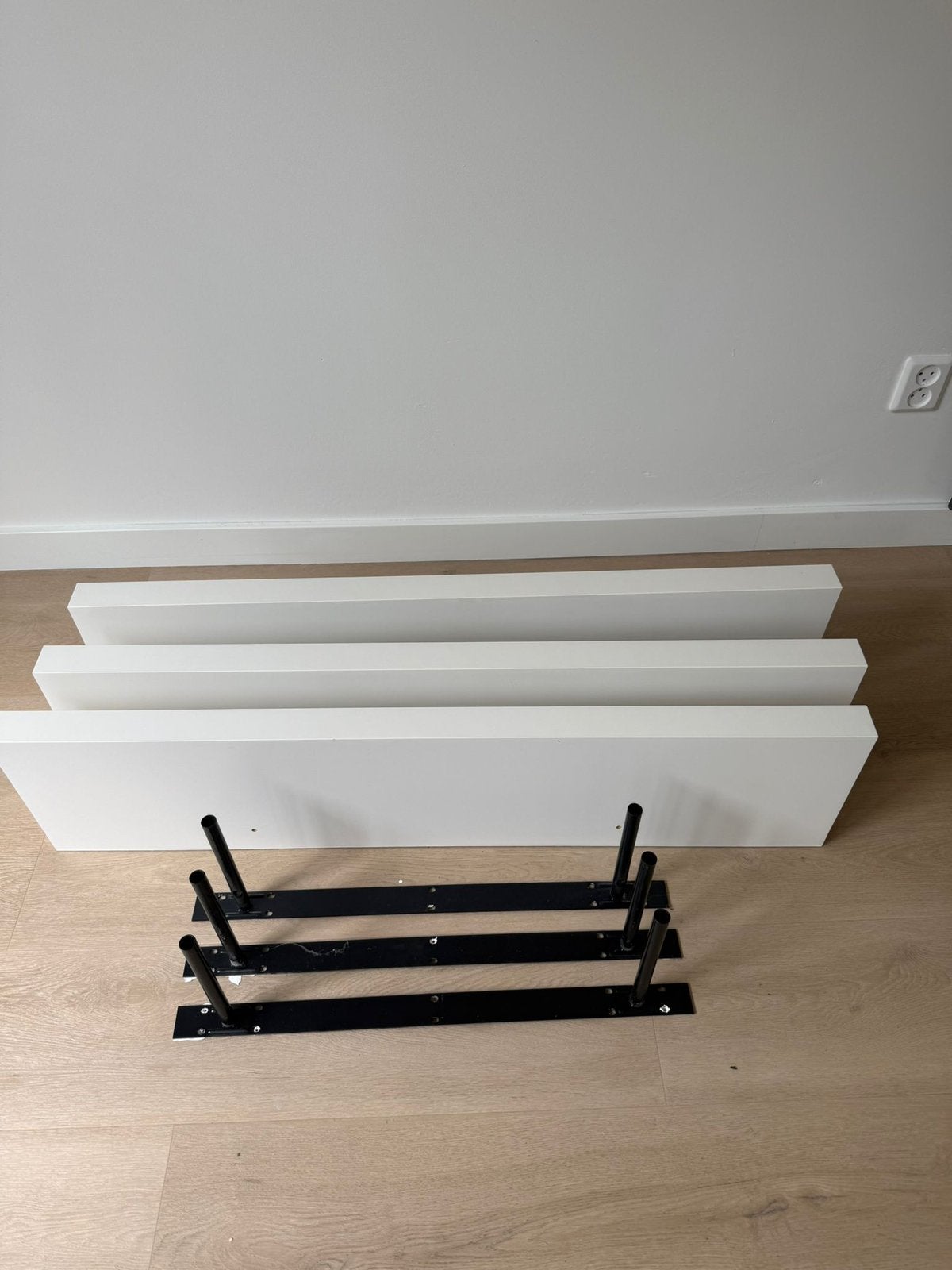 3 IKEA LACK wandplanken, Ophalen, Gebruikt