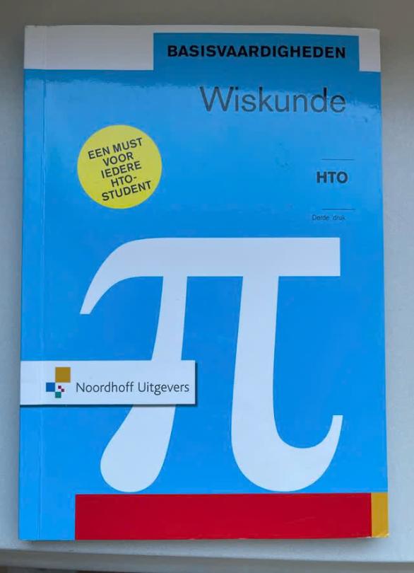 Wiskunde Basisvaardigheden HTO - Noordhoff Uitgevers, Boeken, Ophalen of Verzenden, Beta, Zo goed als nieuw, HBO