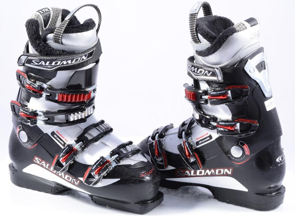 39 40 EU skischoenen SALOMON MISSION X4, 3D sensifit, 160 tot 180 cm, Gebruikt, Schoenen, Carve