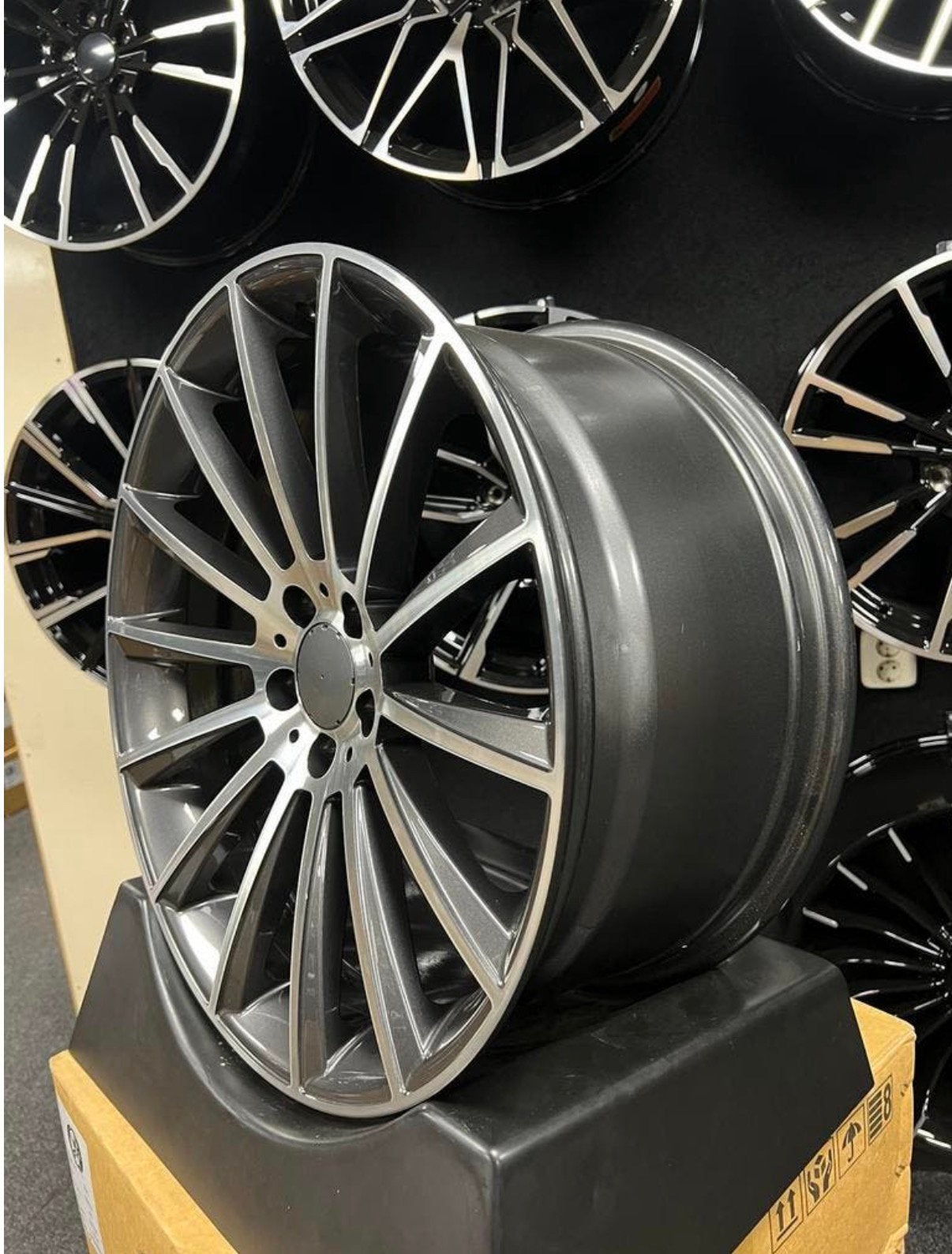 20 inch velgen voor Mercedes AMG look 5x112 C E klasse W205, Auto-onderdelen, Banden en Velgen, Velg(en), Nieuw, Ophalen of Verzenden