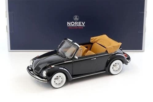 Volkswagen Kever 1303 Cabriolet - 1:18 - Norev, Hobby en Vrije tijd, Modelauto's | 1:18, 70-72 avenue de Bohlen 69120 Vaulx-en-Velin