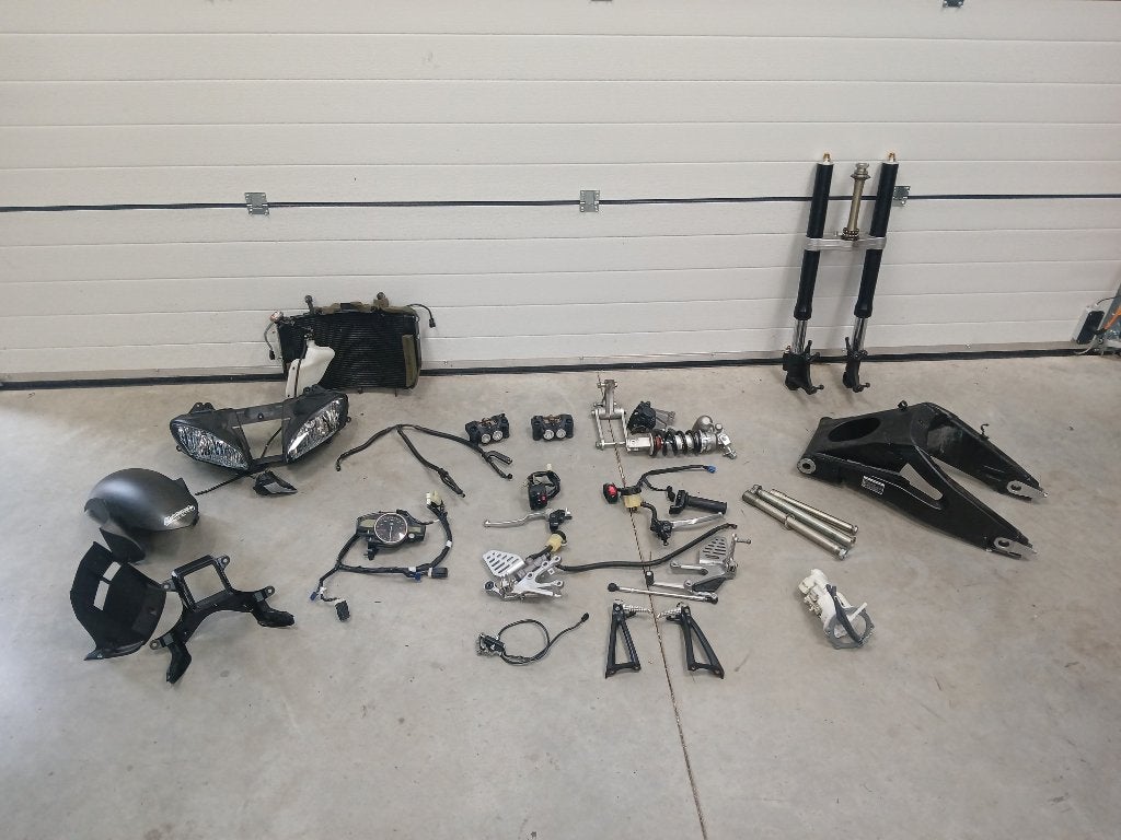 Yamaha R6 onderdelen bj 2008-2016, Ophalen of Verzenden, Gebruikt