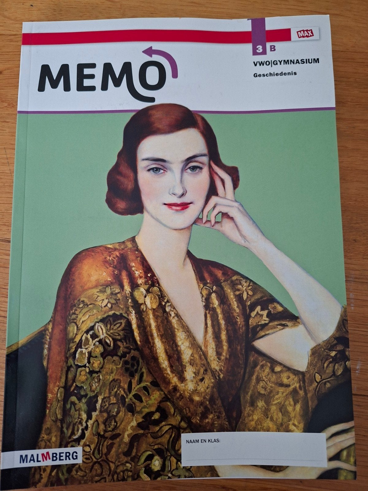 Memo - MAX - leeropdrachtenboek B 3 vwo/gymnasium 5.1, Verzenden, Zo goed als nieuw, Overige niveaus, Nederlands