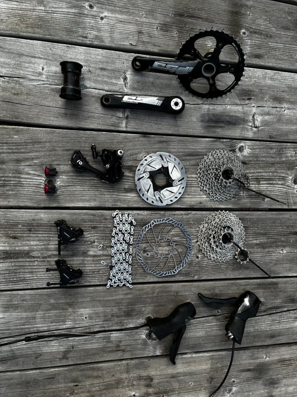 Schakelgroep shimano 105, Fietsen en Brommers, Ophalen of Verzenden, Gebruikt, Overige typen