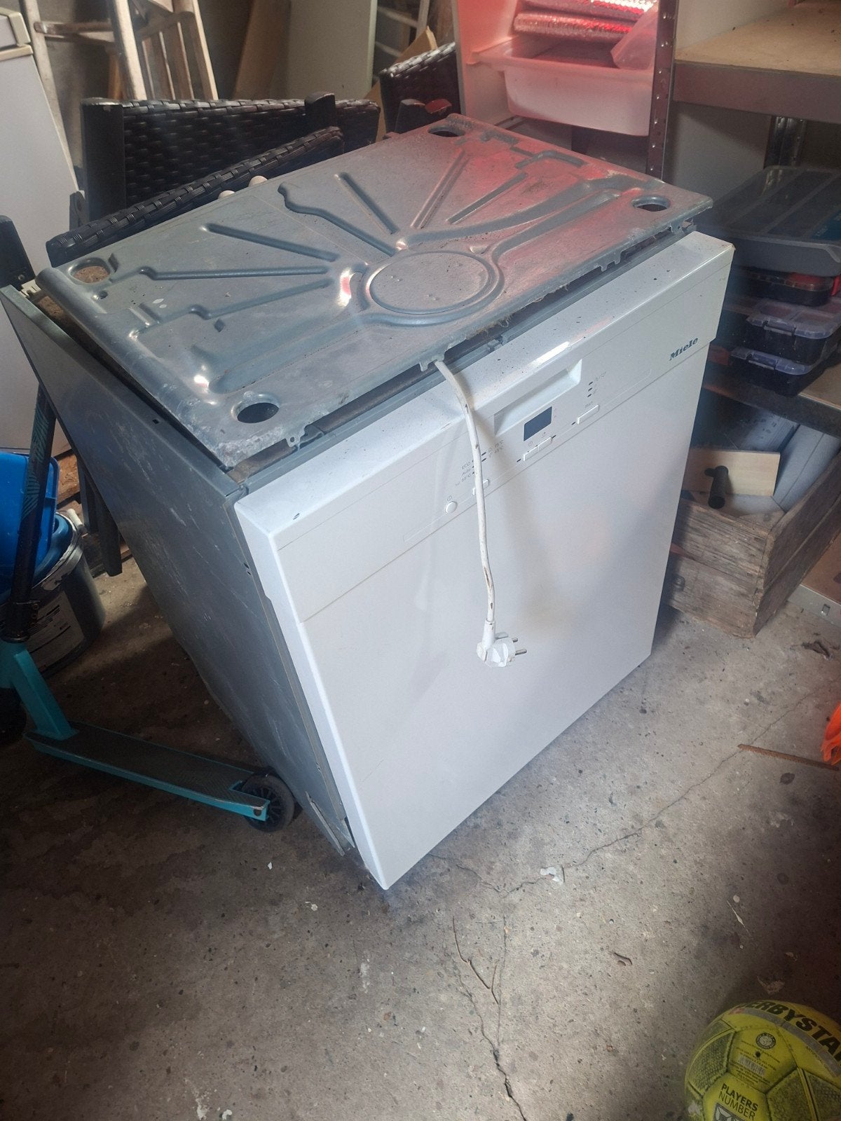 Miele G 1220 SCU vaatwasser met foutmelding, Ophalen, 60 cm of meer, Niet werkend, Vrijstaand