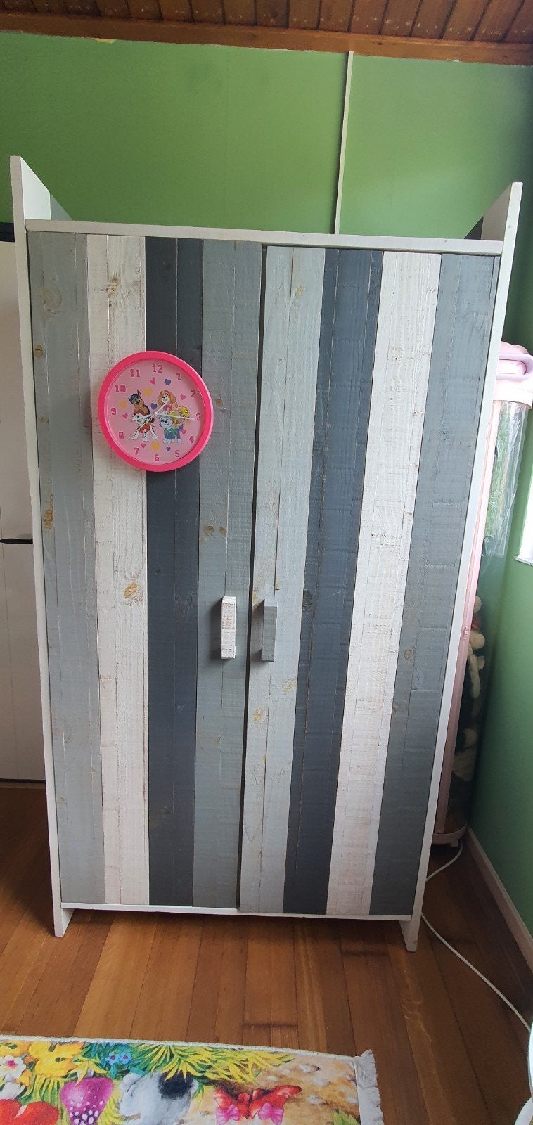 Leuke babykamer meubels met bijpassend bibliotheekkastje, Ophalen, Gebruikt, Jongetje of Meisje