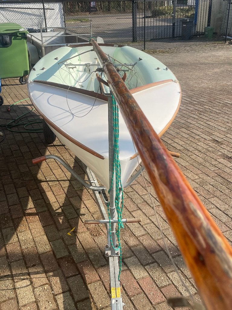 boten, Watersport en Boten, Open zeilboten, Ophalen, Laser, Polyester, Zo goed als nieuw