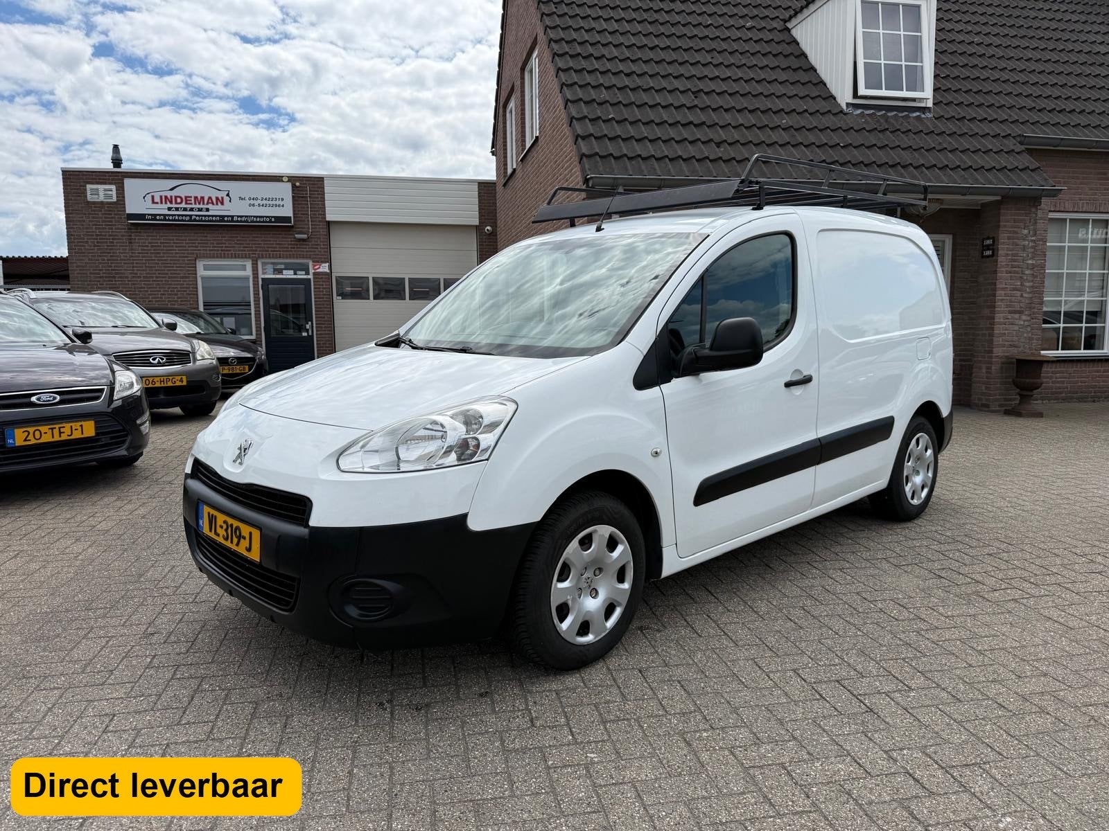 Peugeot Partner 120 1.6 e-HDI XT Airco APK 08-2027 (MARGE), Auto's, Euro 5, Stof, Gebruikt, 4 cilinders