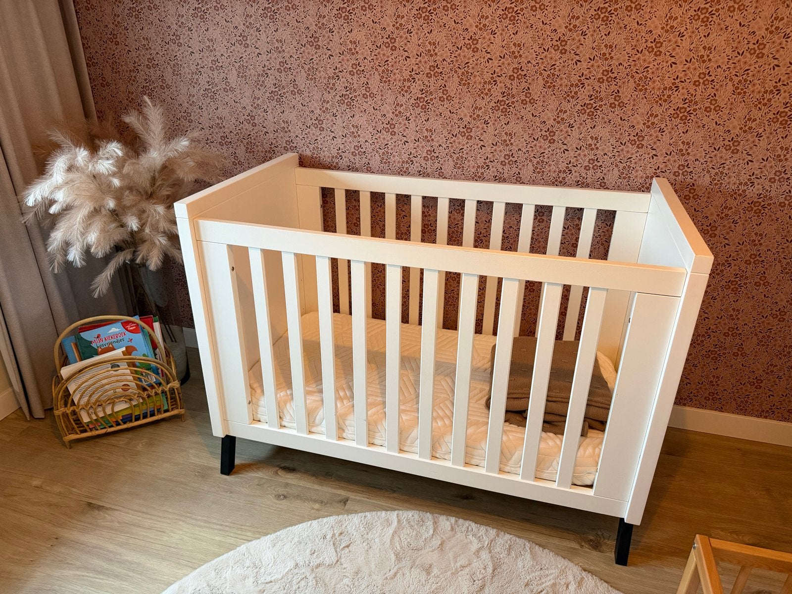 Ledikant 120x60 cm inclusief matras, Ophalen, Gebruikt, Minder dan 140 cm, Matras