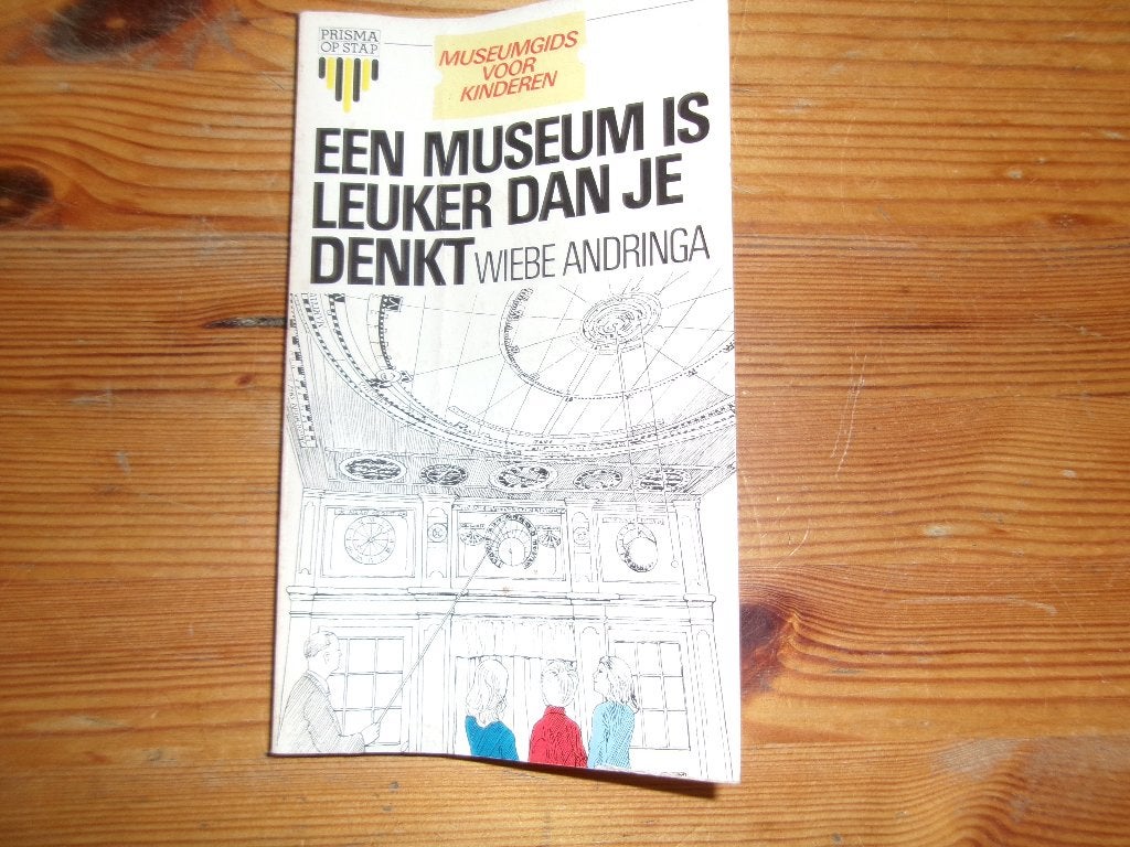 Een museum is leuker dan je denkt - Wiebe Andringa, Boeken, Ophalen of Verzenden, Gelezen, Overige merken, Europa