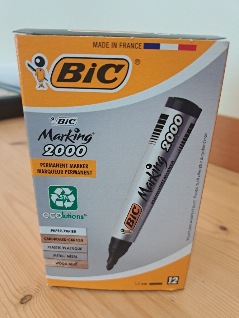 Bic watervaste stift, Diversen, Schrijfwaren, Ophalen of Verzenden, Nieuw