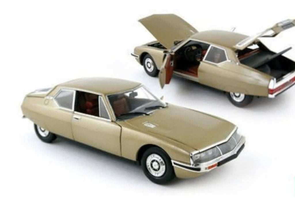 CITROEN SM 1970 goud metallic schaal 1/18 NOREV ref. 181585