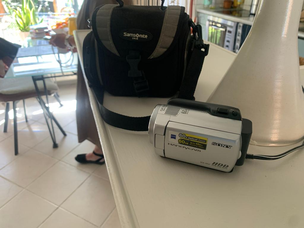 Goed werkende Sony Handycam DCR-SR37 met 60x optische zoom, Ophalen, Gebruikt, 20x of meer, Sony