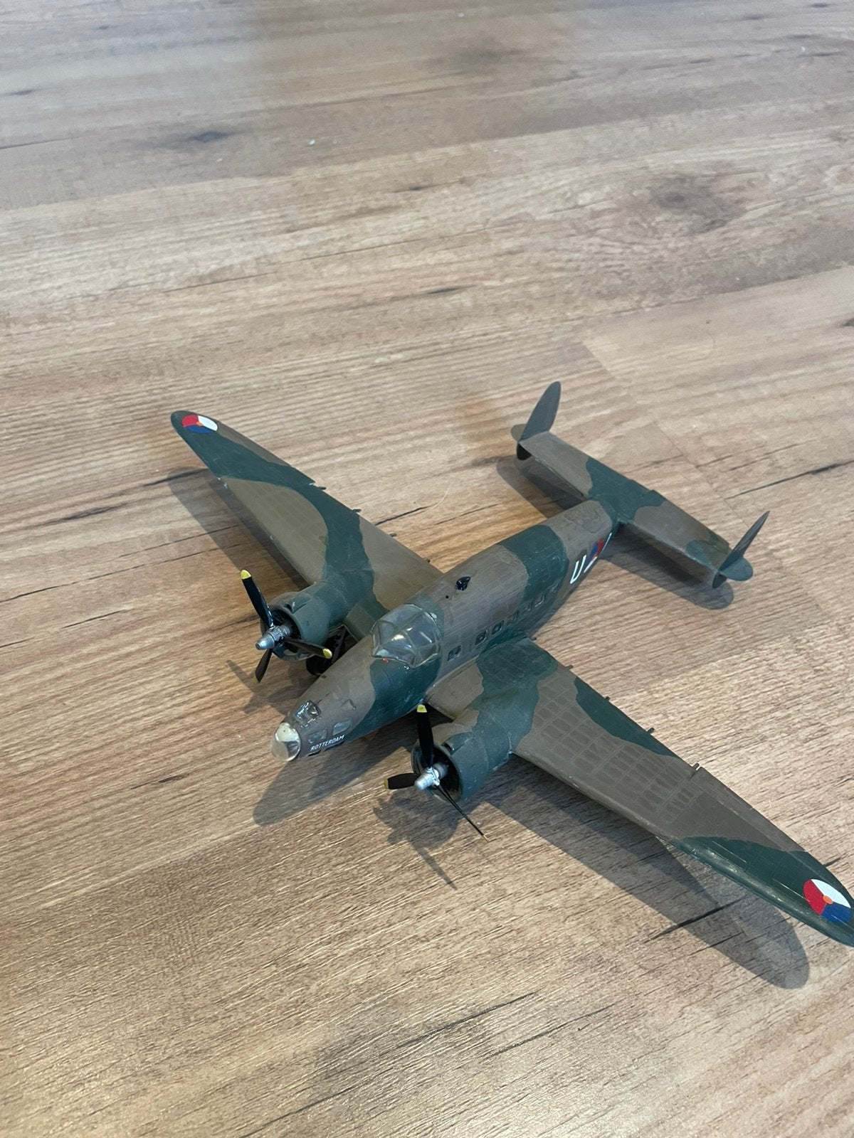 1/72 Lockheed Hudson schaalmodel RNEIAF KNIL  Luchtmacht klu, 1:72 tot 1:144, Gebruikt, Revell, Ophalen of Verzenden