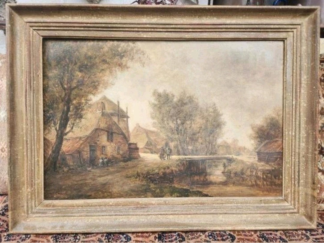 Wim Leendert van Dijk Antiek Schilderij (Willem), Antiek en Kunst, Kunst | Schilderijen | Klassiek, Ophalen