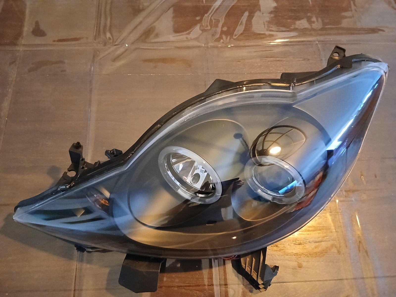 Peugeot 107 Koplampen angel eyes - DL PEK19J (107 05-UP), Auto-onderdelen, Verlichting, Ophalen of Verzenden, Nieuw, Peugeot