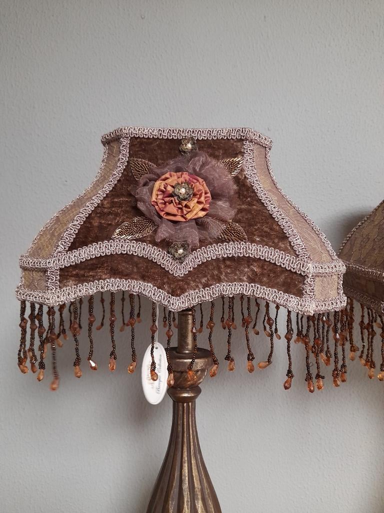Baroque lampen kappen 99.95 p.s, Huis en Inrichting, Lampen | Lampenkappen, Zo goed als nieuw, Rechthoekig, Ophalen of Verzenden