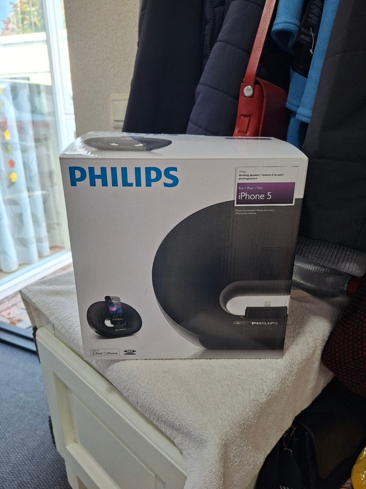 Philips docking-luidspreker DS3205/12, Ophalen of Verzenden, Gebruikt, Philips