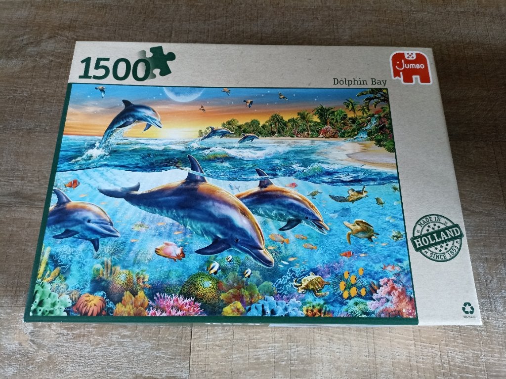 Puzzel 1500 stukjes, Ophalen, 500 t/m 1500 stukjes, Zo goed als nieuw, Legpuzzel