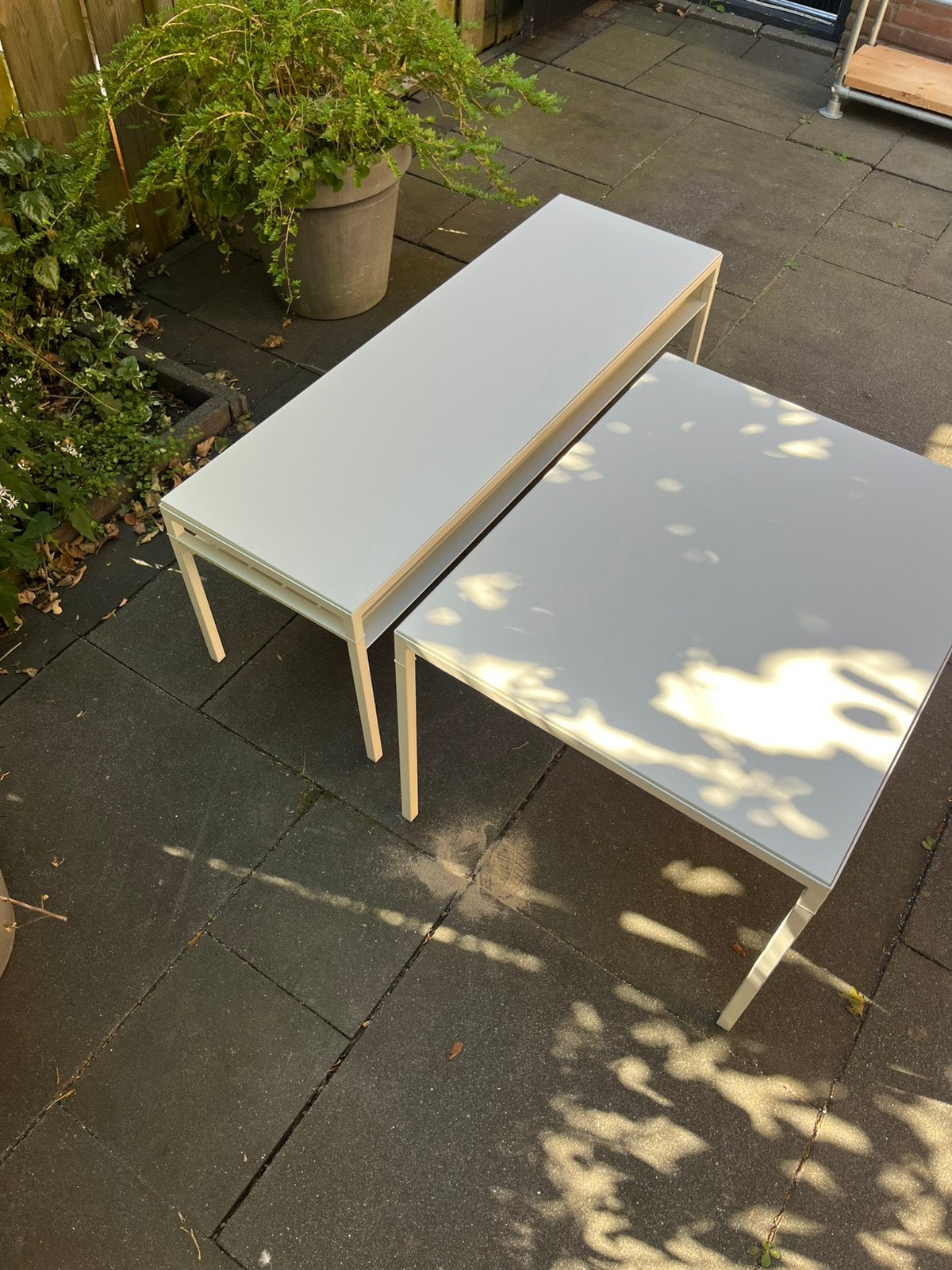 Bijzettafels set, Ophalen, Gebruikt, Vierkant, 55 tot 75 cm