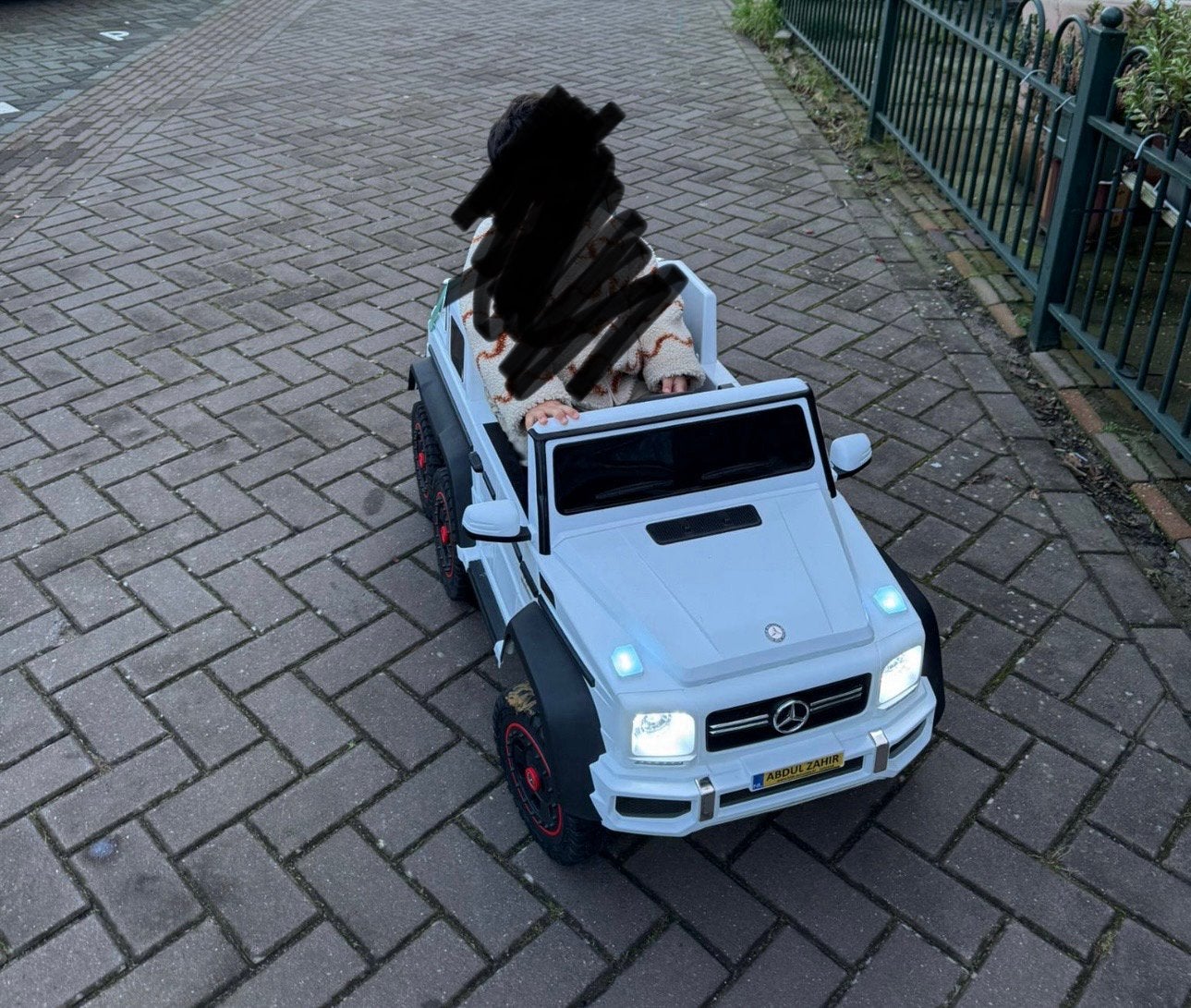 Mercedes amg kinderauto te koop, Ophalen of Verzenden, Zo goed als nieuw, Overige merken