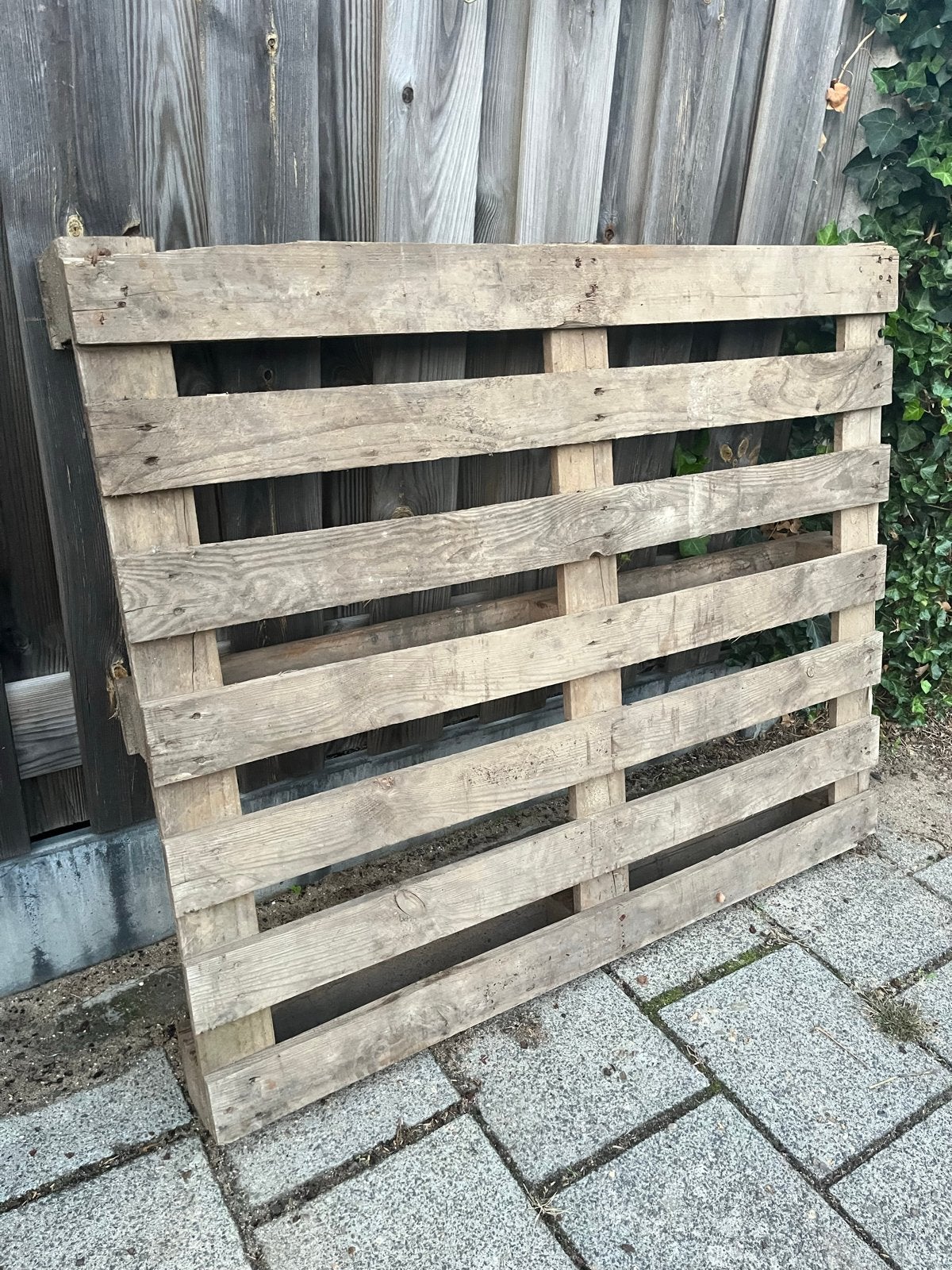 Gratis pallet, Ophalen, Gebruikt, 100 cm of meer, 60 cm of meer