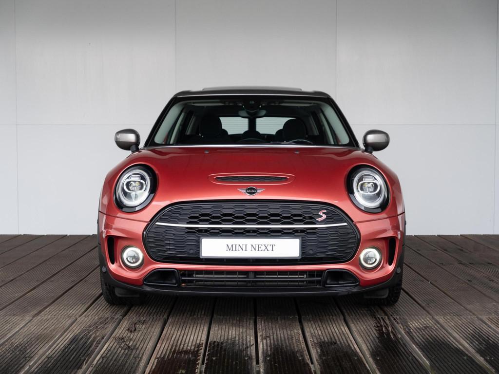 MINI Clubman Cooper S Aut Indian Summer Red ed + Panoramadak, Auto's, Stof, Gebruikt, Met garantie (alle), Geïmporteerd