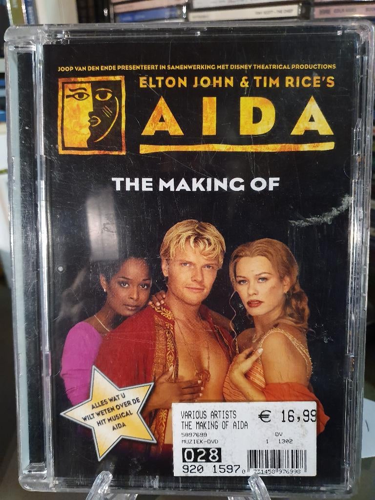 Aida the making of DVD, Cd's en Dvd's, Alle leeftijden, Ophalen, Zo goed als nieuw
