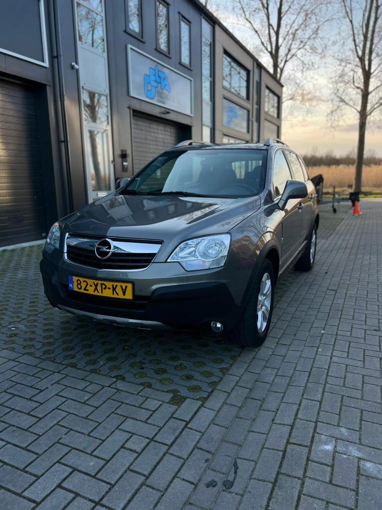 Opel Antara 2.4 16V 2007 Rijklaar APK 03 2027, Stof, 4 cilinders, Beige, Bedrijf