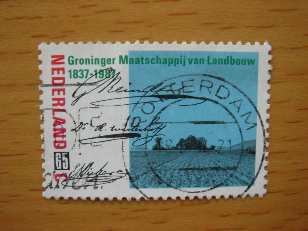 Maatschappij van Landbouw NVPH 1379     Gestempeld, Ophalen of Verzenden, Na 1940, Gestempeld