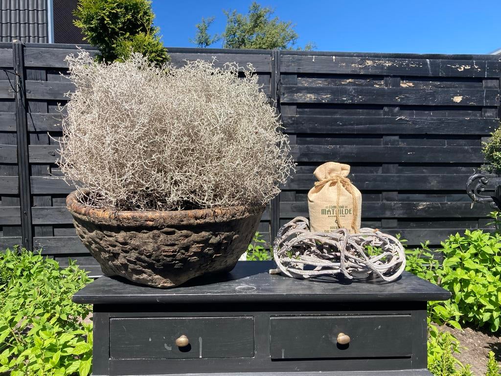 Prachtige leemmand, Overige materialen, Gebruikt, Balkon, Rond