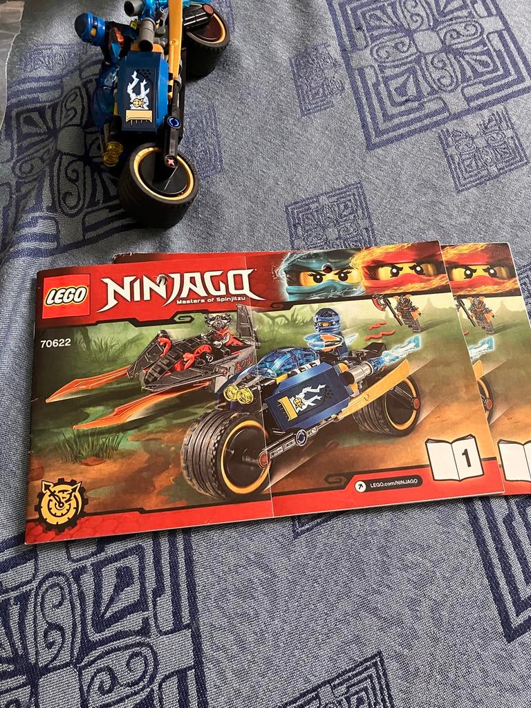 Lego Ninjago 70622 woestijnrijders, Gebruikt, Lego, Ophalen of Verzenden, Inclusief minifiguren