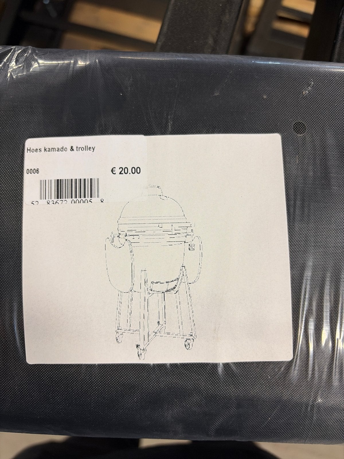 Kamado 21” hoes - Bescherming voor uw BBQ, Tuin en Terras, Ophalen of Verzenden, Nieuw