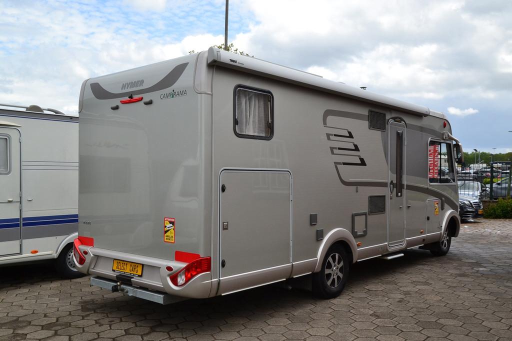 Hymer B 678 Silver- line - Automaat - Airco+dak airco - Leer, Caravans en Kamperen, Luifel, 7 tot 8 meter, Bedrijf, Diesel