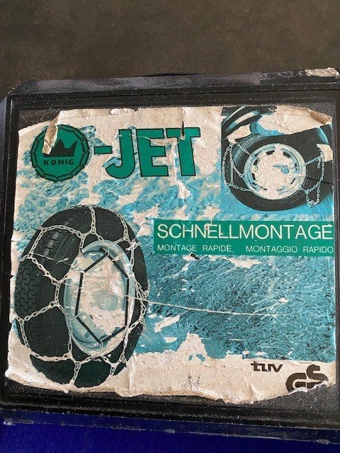 JET SNEEUWKETTINGEN, Ophalen, Gebruikt