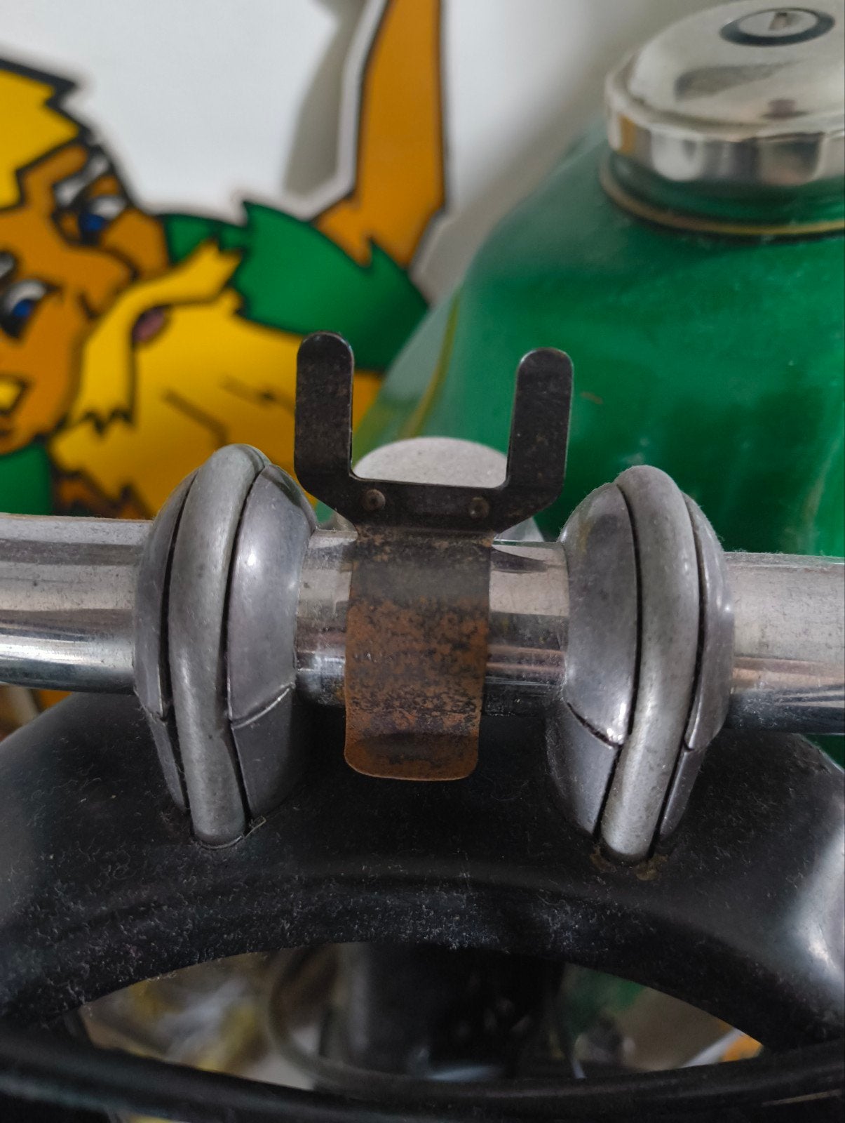 Vintage prijskaart houder stuur 30x, Verzamelen, Ophalen of Verzenden, Gebruiksvoorwerp