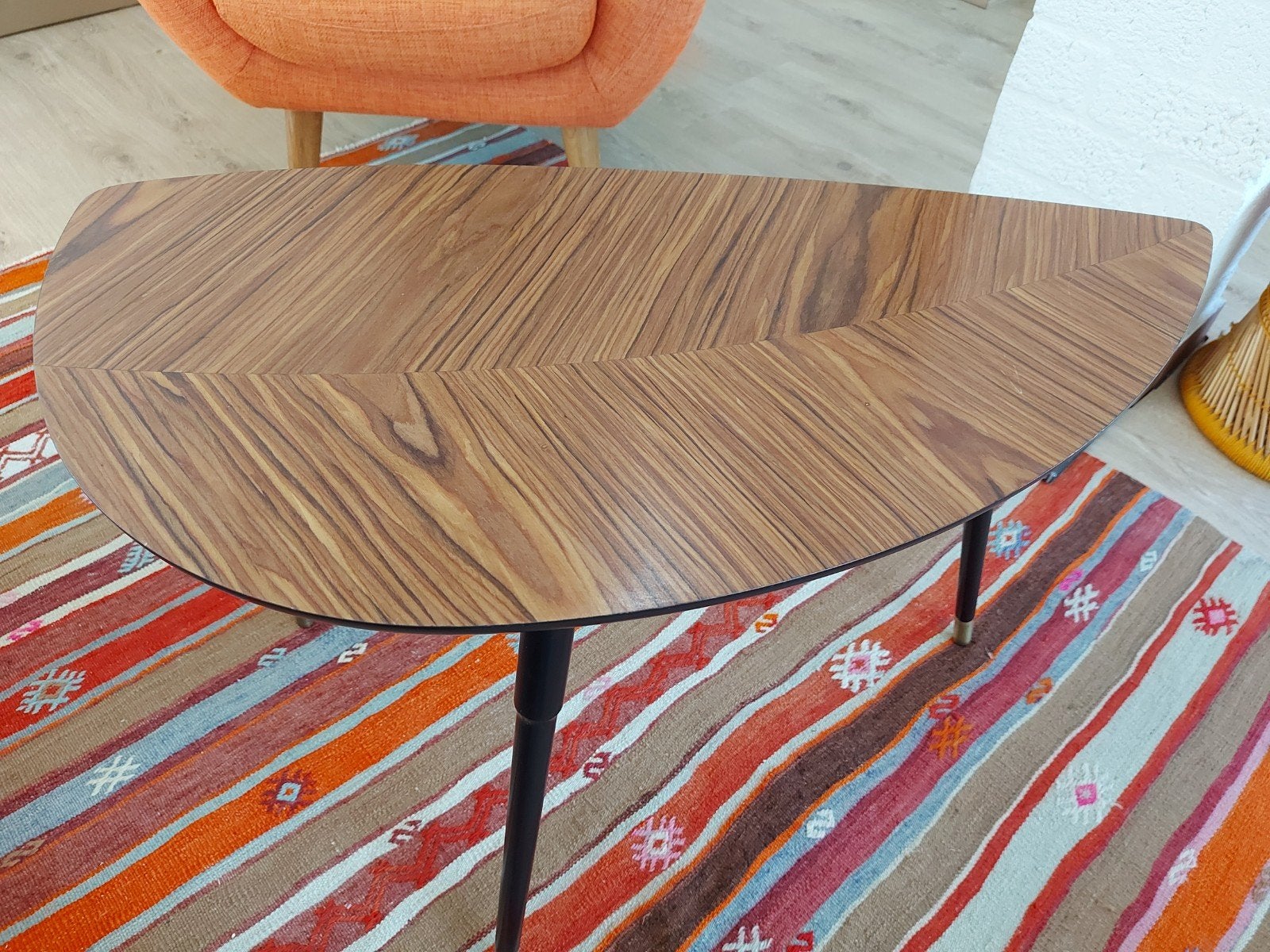 Vintage bijzettafel Lövbacken Ikea, Ophalen, 50 – 75, Gebruikt, Vintage, Retro, Mid-century